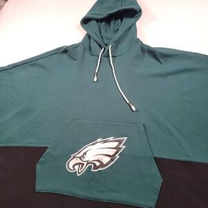Tony Gonzalez Green Men's‎ NFL Eagles Fleece Poncho "Wearable Blanket" - Size XL